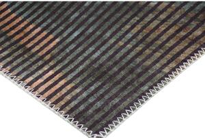 Tmavě zelený pratelný koberec 50x80 cm – Vitaus