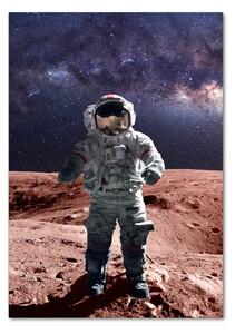 Vertikální Foto obraz sklo tvrzené Astronauta osv-99633895