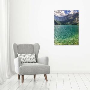 Vertikální Foto obraz na plátně Jezero v horách ocv-99700866
