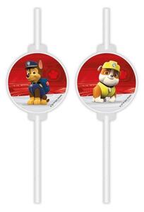 Papírová brčka 4ks Paw Patrol