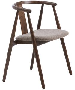 Tmavá dubová jídelní židle Unique Furniture Relate