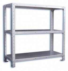 Nerezový regál gastro Biedrax 40 x 56 x 85 cm, 3 police x 100 kg