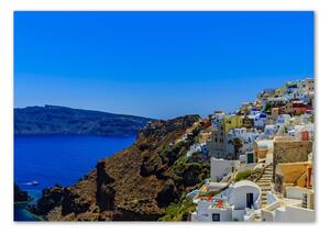 Foto obraz skleněný horizontální Santorini Řecko osh-103926529