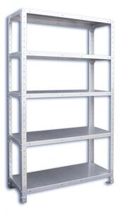 Nerezový regál gastro Biedrax 40 x 56 x 160 cm, 5 polic x 100 kg