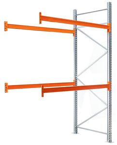 Biedrax Paletový regál přídavný 100 x 100 x 250 cm - 1500 kg/patro, pozinkovaný