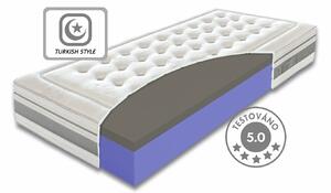 Prémiová ortopedická středně tvrdá matrace ORIENT, 25cm, 160x200cm, 140kg, studená pěna