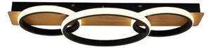 LED Stropní svítidlo ROWENA LED/18W/230V černá/hnědá