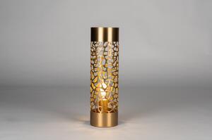 Stolní lampa do ložnice Tya Gold (LMD)