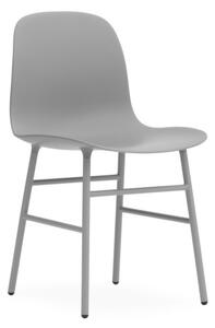 Normann Copenhagen Židle Form, grey/steel