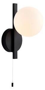Endon 94081 - Koupelnové nástěnné svítidlo SPA 1xG9/3W/230V IP44 černá