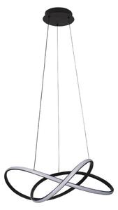 LED Stmívatelný lustr na lanku LED/85W/230V 3000-6500K + dálkové ovládání
