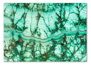 Fotoobraz na skle Malachitová textura osh-105546470