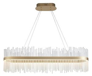 Endon 104082 - LED Stmívatelný lustr na lanku ADRIEL LED/47W/230V 3000K zlatá
