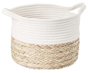 COTTON BRAID Úložný koš z mořské trávy S