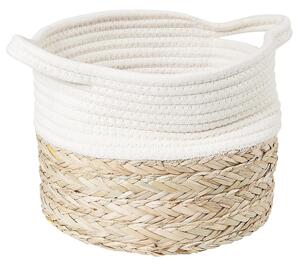 COTTON BRAID Úložný koš z mořské trávy XS