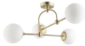 Endon 90843 - Přisazený lustr ONTARIO 4xE14/7W/230V mosaz