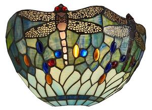 Endon 64102 - Nástěnné svítidlo Tiffany DRAGONFLY 1xE14/40W/230V
