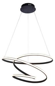 Endon 97632 - LED Lustr na lanku DUNE LED/47,5W/230V 3000K černá