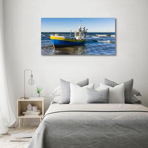Foto obraz na plátně Loď na moři oc-106362999