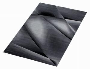 Breno Kusový koberec MIAMI 6590 Black, 80x150 cm, Šedá/Vícebarevné