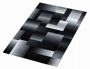 Breno Kusový koberec MIAMI 6560 Black, 200x290 cm, Šedá/Vícebarevné