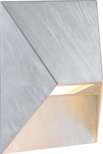 Nordlux - Venkovní nástěnné svítidlo PONTIO 1xGU10/25W/230V IP54 stříbrná