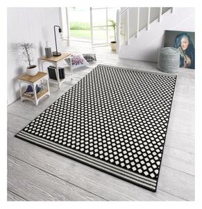 Černo-bílý koberec Zala Living Spot, 70 x 140 cm