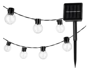 LED Solární řetěz 30xLED/0,12W/1,2V 1xAA IP44 3000K