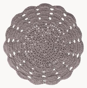 Kulaté bavlněné prostírání Crochet