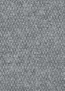 Breno Metrážový koberec REWIND 900 Braille 2241, šíře role 400 cm, Šedá