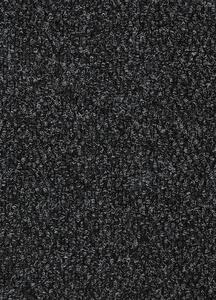 Breno Metrážový koberec REWIND 900 Braille 2190, šíře role 400 cm, Černá