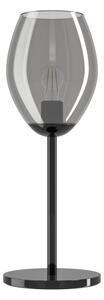 Eglo 39568 - Stolní lampa ESTANYS 1xE27/60W/230V černá/kouřová