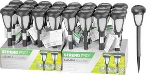 24 ks Lampa Strend Pro Garden, solárna, 1x LED, 7x7x37 cm, Sellbox 24 ks