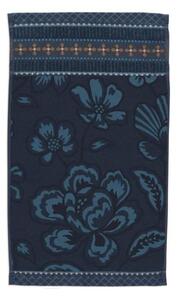 Pip Studio Jasmine Jacquard froté ručník 30x50cm, tmavě modrý (froté ručník 30x50cm)