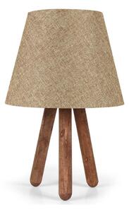 Stolní lampa AYD 1xE27/60W/230V béžová/hnědá
