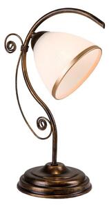 Stolní lampa RETRO II 1xE27/60W/230V černá patina