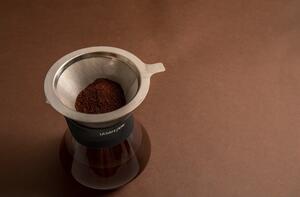 Překapávač na kávu z borosilikátového skla s filtrem z nerezové oceli 0.4 l La Cafetiere - Kitchen Craft