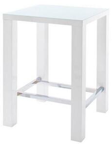 BAROVÝ STŮL, bílá, 80/80/108 cm Venda - Barové stoly