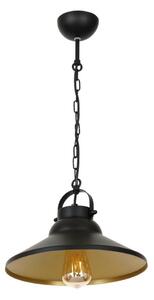 Lustr na řetězu IRON 1xE27/60W/230V