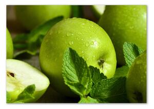Foto obraz fotografie na skle Zelená jablka osh-110366916