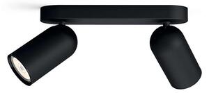 Philips 50582/30/PN - Bodové svítidlo MYLIVING PONGEE 2xGU10/5,5W/230V