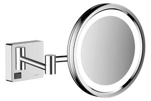 Hansgrohe AddStoris, kosmetické zrcadlo s LED osvětlením, chromová, HAN-41790000