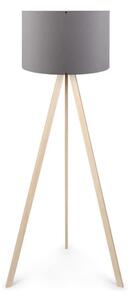 Stojací lampa AYD 1xE27/60W/230V šedá/béžová