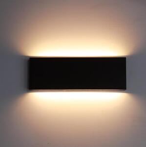 Top Light - LED Venkovní nástěnné svítidlo LED/12W/230V IP65 černá
