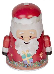 Tvarovaná kovová krabička Santa Clause – 12x10x15 cm