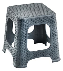 Plastová stolička malá - tmavě šedá