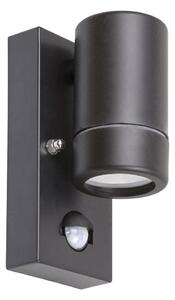Rabalux 8834 - Venkovní nástěnné svítidlo se senzorem MEDINA 1xGU10/10W/230V