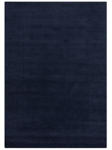 Flair Rugs, DOPRODEJ: 120x170 cm Kusový ručně tkaný koberec Tuscany Textured Wool Border Blue, 120x170, modrá, ložnice