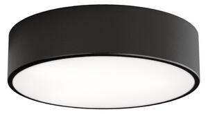 Stropní svítidlo se senzorem CLEO 2xE27/24W/230V pr. 30 cm černá