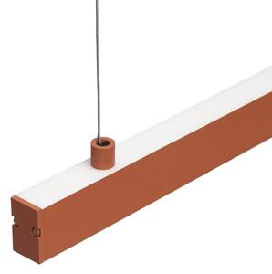 Argon 8834 - LED Lustr na lanku MIAMI LED/37W/230V 3000K hnědá